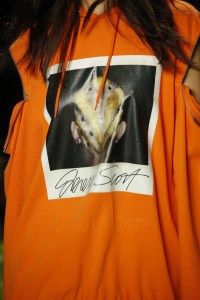 Detail of Jeremy Scott RTW Spring 2019