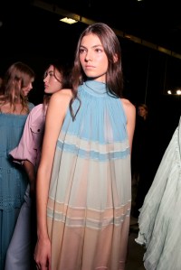 Backstage at Alberta Ferretti RTW Spring 2019