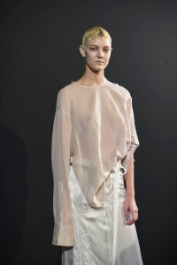 Backstage at Ann Demeulemeester RTW Spring 2019