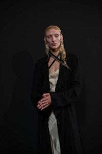 Backstage at Ann Demeulemeester RTW Spring 2019