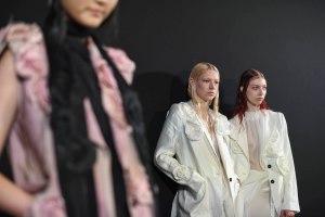 Backstage at Ann Demeulemeester RTW Spring 2019