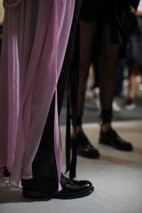 Backstage at Ann Demeulemeester RTW Spring 2019