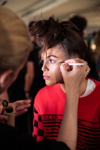 Backstage at Anna Sui RTW Spring 2019