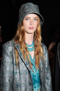 Backstage at Anna Sui RTW Spring 2019
