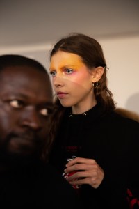Backstage at Anna Sui RTW Spring 2019