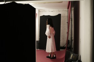 Backstage at Alexa Chung RTW Spring 2019