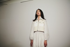 Backstage at Alexa Chung RTW Spring 2019