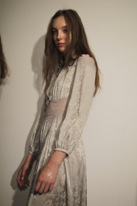 Backstage at Alexa Chung RTW Spring 2019