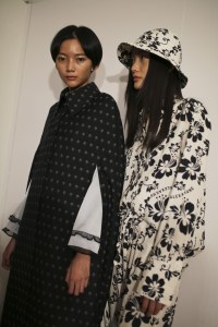 Backstage at Alexa Chung RTW Spring 2019
