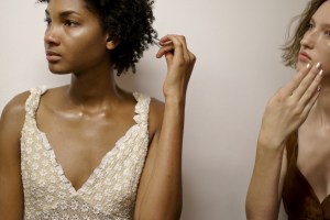 Backstage at Alexa Chung RTW Spring 2019