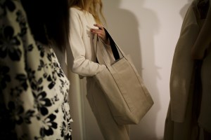 Backstage at Alexa Chung RTW Spring 2019