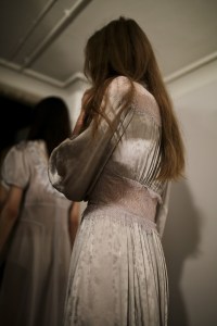 Backstage at Alexa Chung RTW Spring 2019