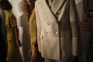 Backstage at Alexa Chung RTW Spring 2019