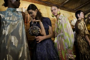 Backstage at Peter Pilotto RTW Spring 2019