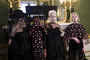 Backstage at Simone Rocha RTW Spring 2019