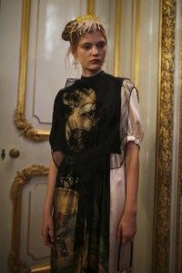 Backstage at Simone Rocha RTW Spring 2019