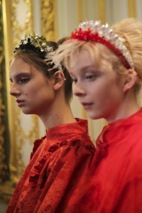 Backstage at Simone Rocha RTW Spring 2019