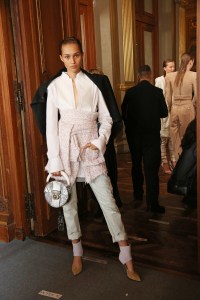 Backstage at Balmain RTW Spring 2019