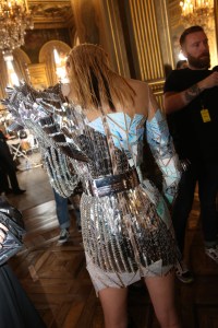 Backstage at Balmain RTW Spring 2019