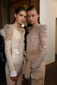 Backstage at Balmain RTW Spring 2019