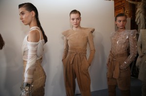 Backstage at Balmain RTW Spring 2019