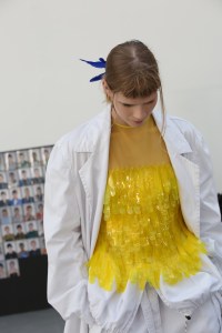 Backstage at Dries Van Noten RTW Spring 2019