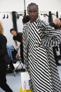 Backstage at Dries Van Noten RTW Spring 2019