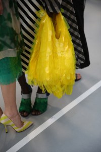 Backstage at Dries Van Noten RTW Spring 2019