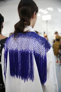 Backstage at Dries Van Noten RTW Spring 2019