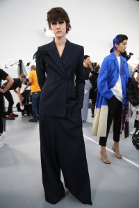 Backstage at Dries Van Noten RTW Spring 2019