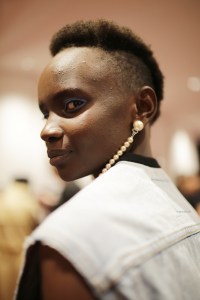 Backstage at Lutz Huelle RTW Spring 2019