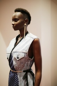 Backstage at Lutz Huelle RTW Spring 2019