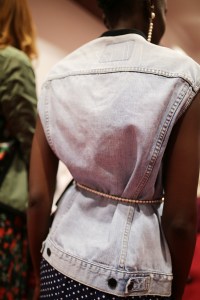 Backstage at Lutz Huelle RTW Spring 2019