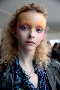 Backstage at Anna Sui RTW Spring 2019