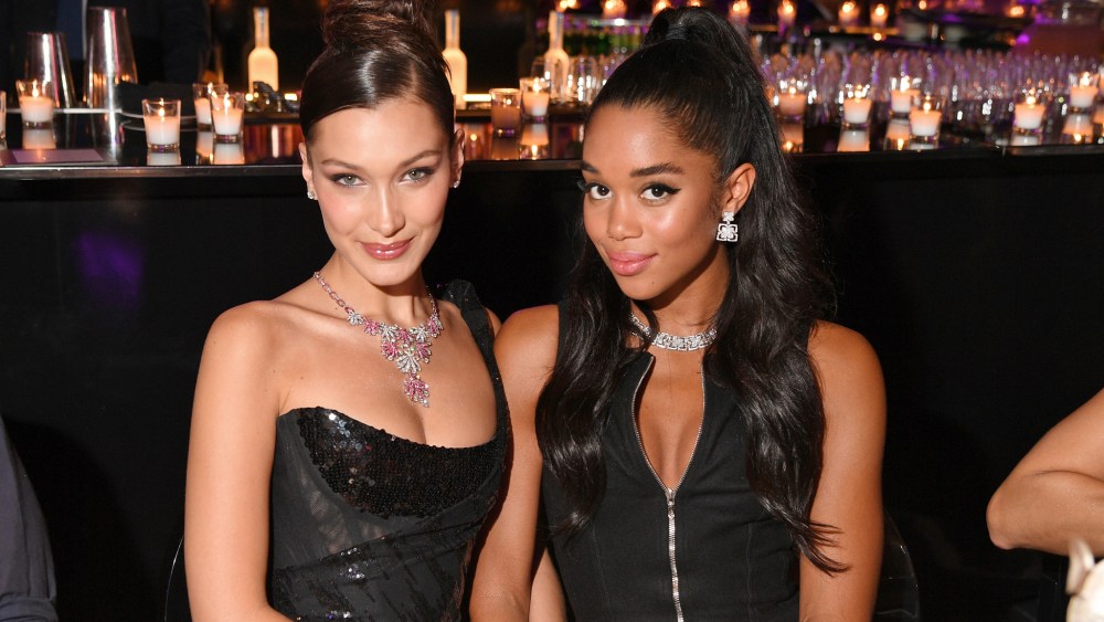 Bella Hadid and Laura Harrier