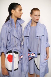 Backstage at Akris RTW Spring 2019