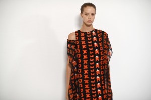 Backstage at Akris RTW Spring 2019