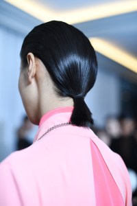 Backstage at Akris RTW Spring 2019