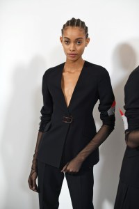 Backstage at Akris RTW Spring 2019