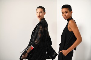Backstage at Akris RTW Spring 2019