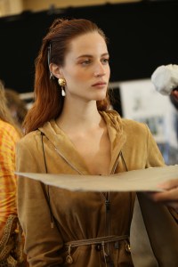 Backstage at Altuzarra RTW Spring 2019