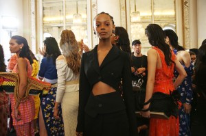 Backstage at Altuzarra RTW Spring 2019
