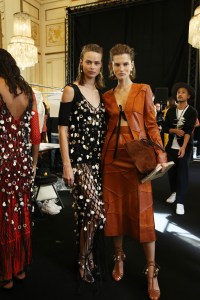 Backstage at Altuzarra RTW Spring 2019