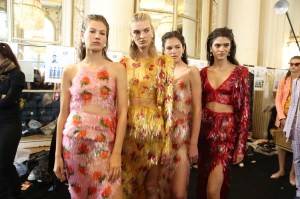 Backstage at Altuzarra RTW Spring 2019