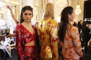 Backstage at Altuzarra RTW Spring 2019