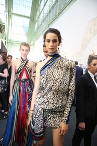 Backstage at Elie Saab RTW Spring 2019
