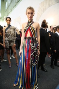 Backstage at Elie Saab RTW Spring 2019