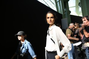 Backstage at Elie Saab RTW Spring 2019