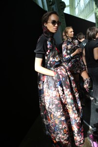 Backstage at Elie Saab RTW Spring 2019