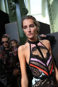 Backstage at Elie Saab RTW Spring 2019
